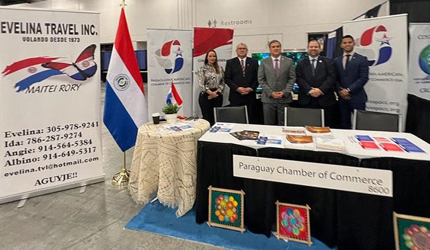 Paraguay brilló en el escenario del World of Travel Trade & Taste Expo Miami 2023